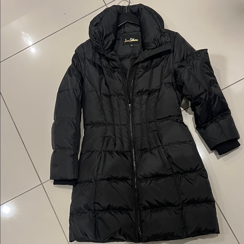 Sam Edelman Black Puffer Coat